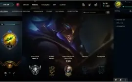 conta league of legends