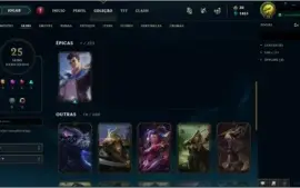 conta league of legends
