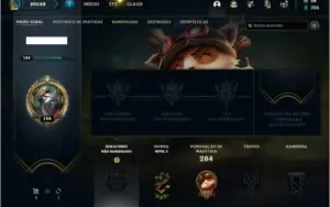 Conta unranked com Kayle Juiza e Riven Campeonato 2012