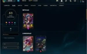 Conta unranked com Kayle Juiza e Riven Campeonato 2012
