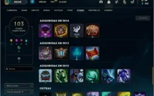 Conta unranked com Kayle Juiza e Riven Campeonato 2012