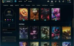 Conta unranked com Kayle Juiza e Riven Campeonato 2012