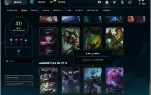 Conta unranked com Kayle Juiza e Riven Campeonato 2012