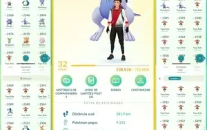Conta Pokemon Go Level 32