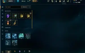 Conta Esmeralda 4 Ganhando 34 De Pdl/ 9 Skins Disponíveis 🧙
