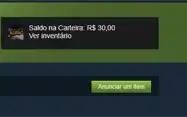CONTA STEAM 18 ANOS SERVIÇO (NV10) + 30R$ NA CONTA STEAM