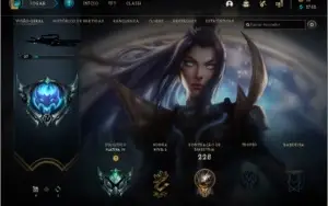 Conta lol Main Adc Platina 4 (48 pdl) Soloq, 64 Ícones.