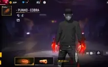 Conta antiga de Free Fire com Angelical vermelha,Ump Ruby...
