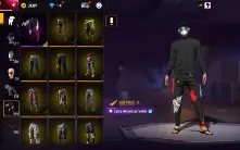 Conta antiga de Free Fire com Angelical vermelha,Ump Ruby...