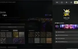 Conta Warzone 2 Com todas camuflagens e pacote Neymar