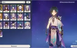 Conta genshin impact Xiao + Qiqi + lança