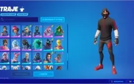 Conta Fortnite Ikonik, glow, travis + 180 skins !