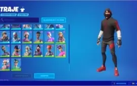 Conta Fortnite Ikonik, glow, travis + 180 skins !