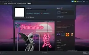 Conta STEAM Nivel 21/6 anos de serviço - vários jogos!