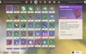 (NA) Genshin Impact AR36 Mona Ganyu Diluc Skyward Atlas