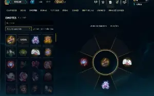 Unranked com 35 Champs e 8 Skins