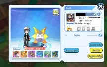 Conta do Pokemon  Mundo Elemental  lev 71