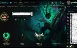 Conta LoL prata III