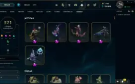Conta de 2016 -  761 Skins - Platina 1