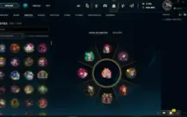 Conta de 2016 -  761 Skins - Platina 1