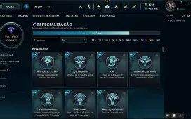 Conta de 2016 -  761 Skins - Platina 1