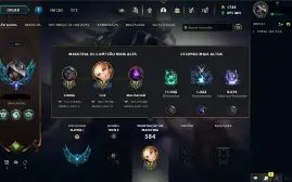 Conta de 2016 -  761 Skins - Platina 1