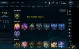 Conta league of legends
