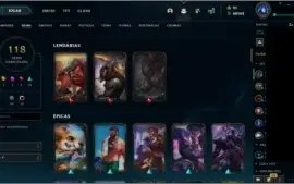 Conta league of legends
