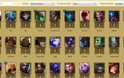 Conta GOLD V 121 CHAMPS 90SKINS