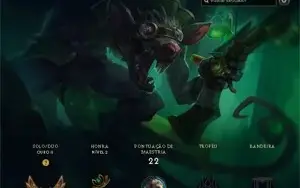 CONTA LEAGUE OF LEGENDS (LOL) SMURF- OURO 4