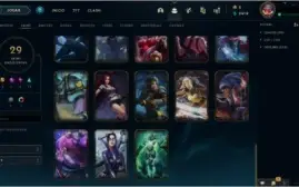 Conta League Of Legends Level 171 unranked