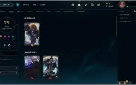 Conta League Of Legends Level 171 unranked