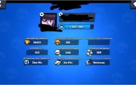 Conta Brawl Stars 10,5K
