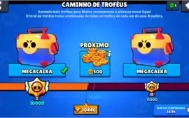 Conta Brawl Stars 10,5K