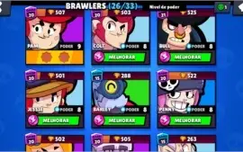 Conta Brawl Stars 10,5K