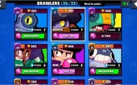 Conta Brawl Stars 10,5K