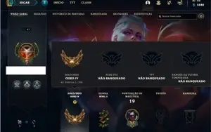 Conta ouro 4 com 25 Champs e 4 Skins