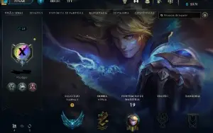 Conta LoL Platina 2 ganhando 30+ pdl