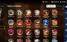 Conta de epic seven com 30 k de skystones+ 1000 folhas+ 6 ML