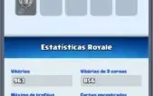 Conta Clash Royale, 2000gemas TDS as lendárias nvl11 arena12
