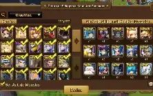 Contas com os 5 Manannan e vários outros 5 estrelas