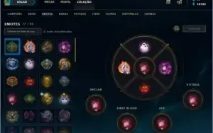 CONTA LOL - GOLD 3 - TODOS OS CHAMPIONS + 272 SKINS