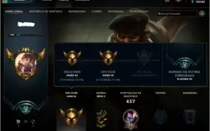 CONTA LOL - GOLD 3 - TODOS OS CHAMPIONS + 272 SKINS