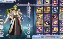 CONTA SAINT SEIYA AWAKENING A5 LEVEL 55
