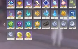 Conta - AR 59 - 16 Personagens 5* - 4 Arcontes - 11 Armas 5*