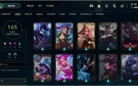 Conta Gold 3 FULL Champs 165 skins