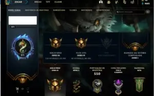 Conta Gold 3 FULL Champs 165 skins