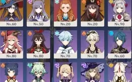 CONTA GENSHIN AR55 AYATO AYAKA ZHONG HUTAO E+