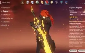 CONTA GENSHIN AR55 AYATO AYAKA ZHONG HUTAO E+