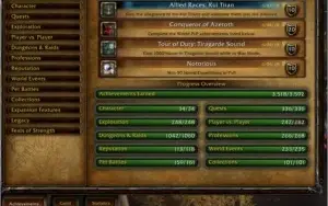 conta top wow